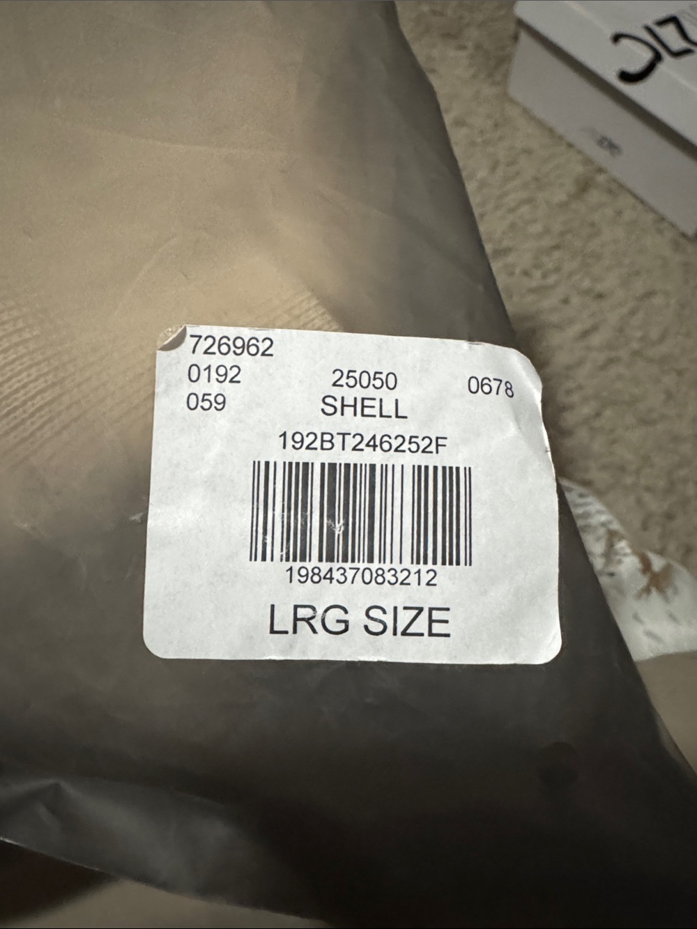 Essentials Shell Color Hoodie with Gray Lettering - Picture 7 of 7